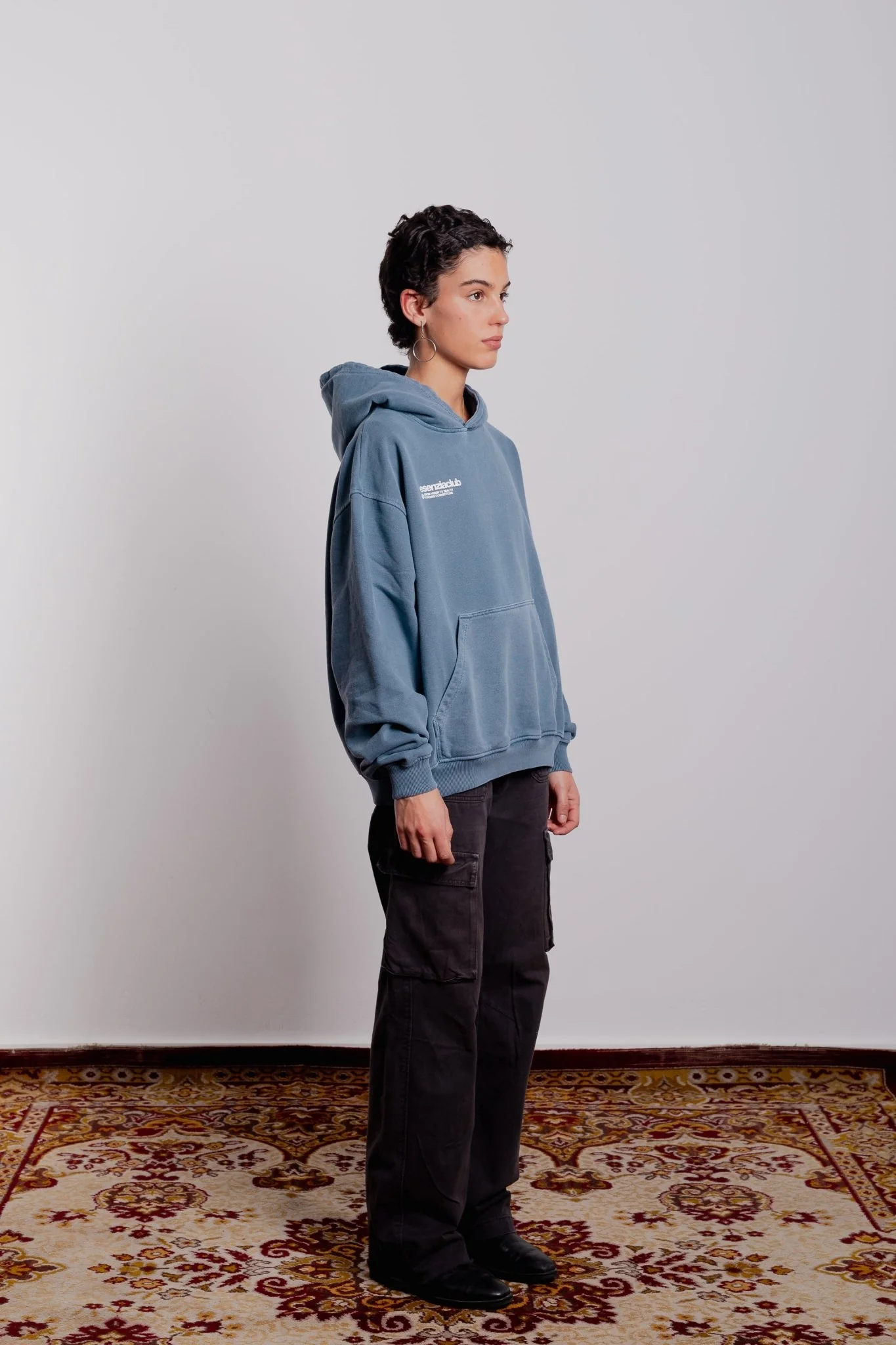 BABY BLUE DIRECTION HOODIE - Image 3