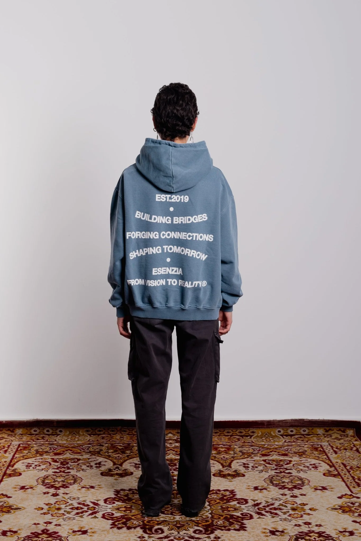 BABY BLUE DIRECTION HOODIE - Image 5