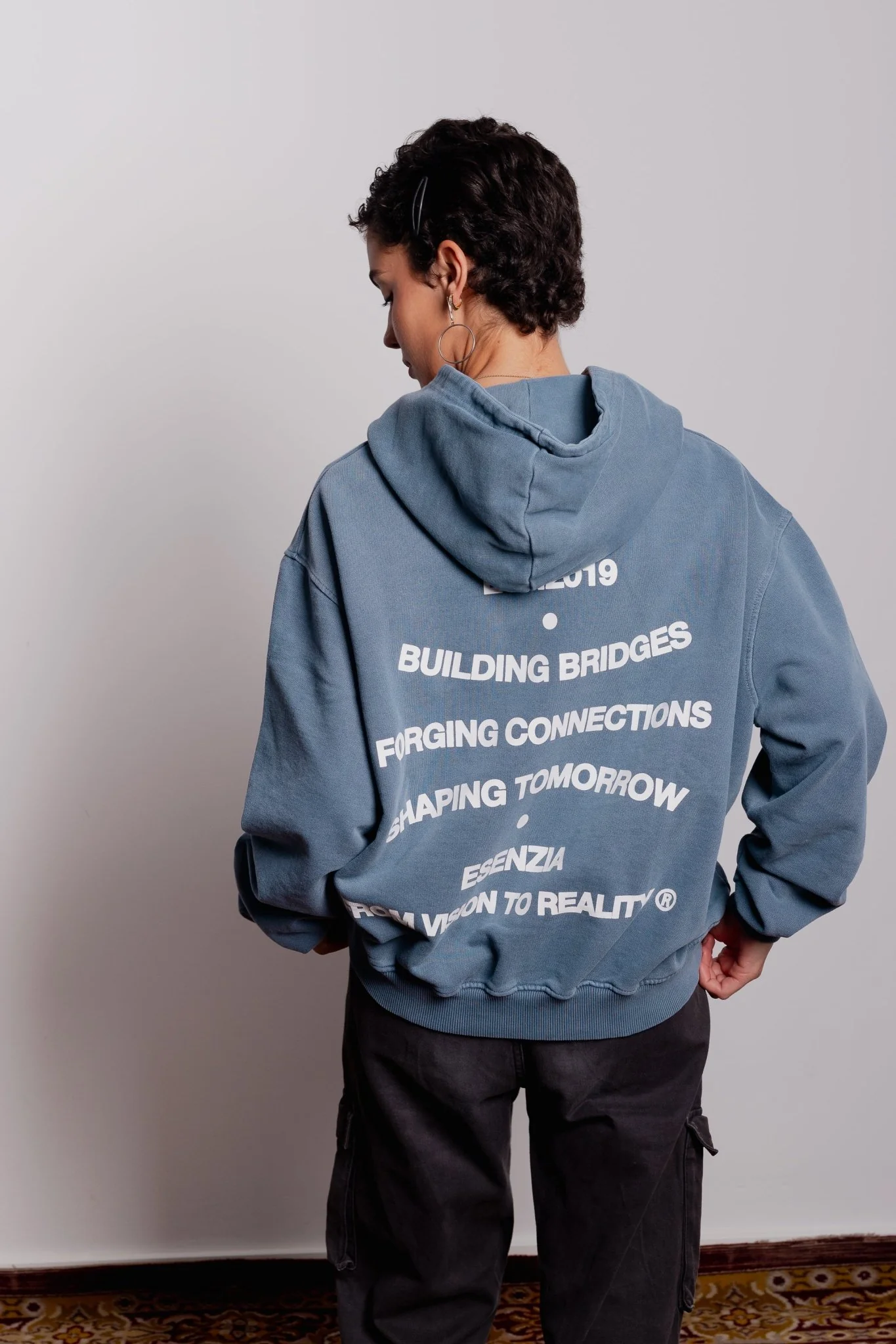 BABY BLUE DIRECTION HOODIE - Image 9