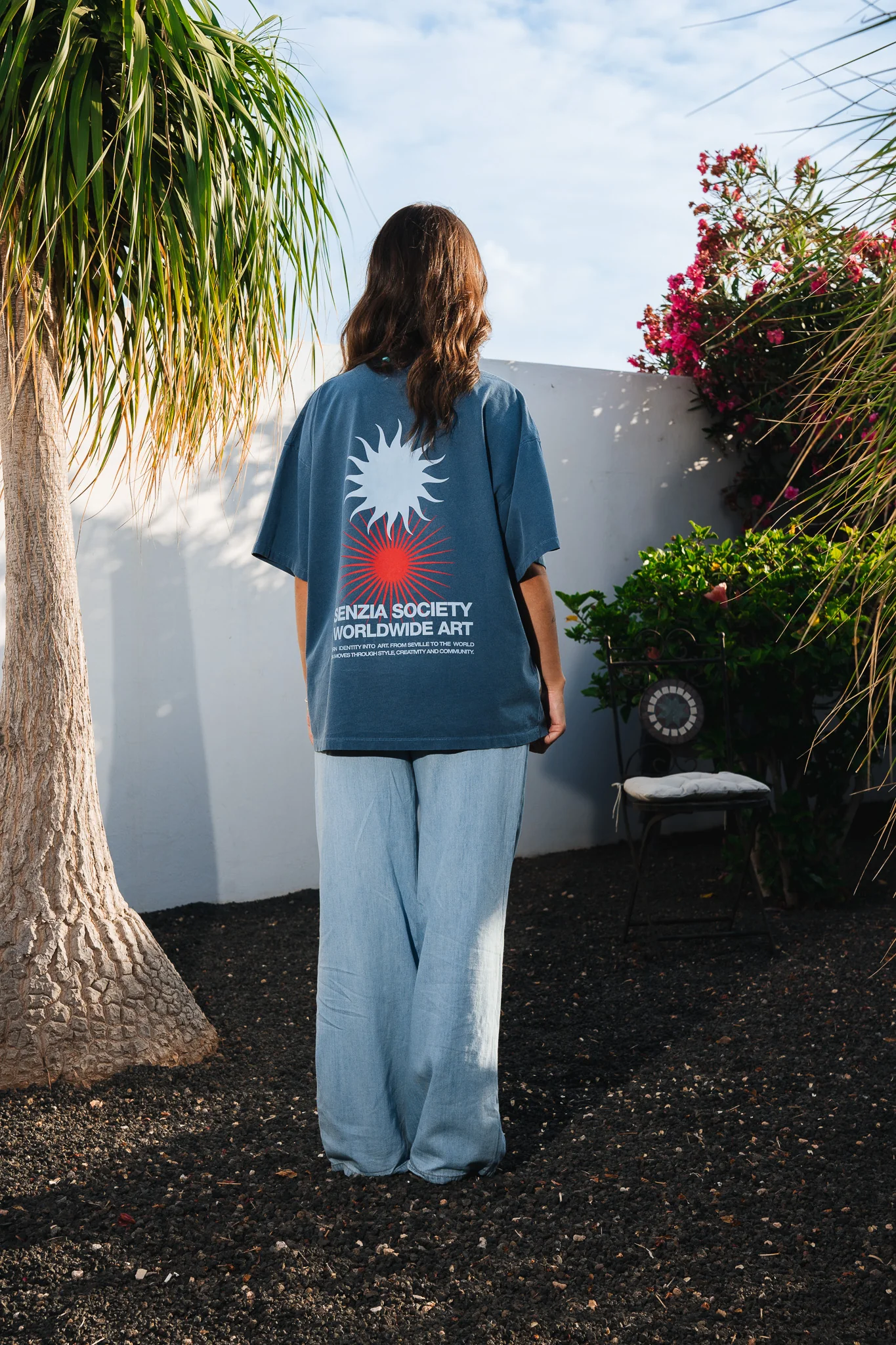 BLUE SUNSET TEE - Image 4