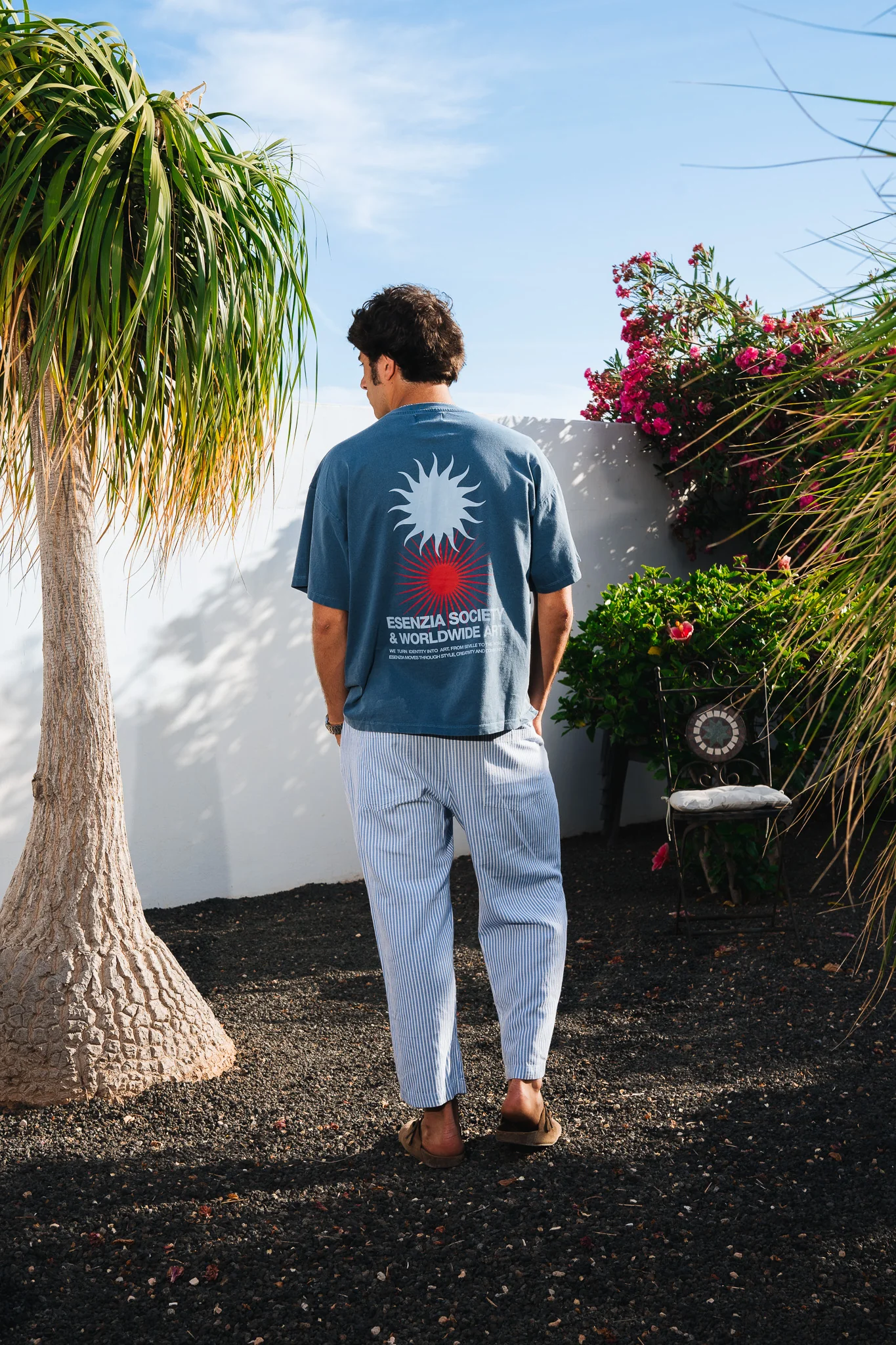 BLUE SUNSET TEE - Image 9