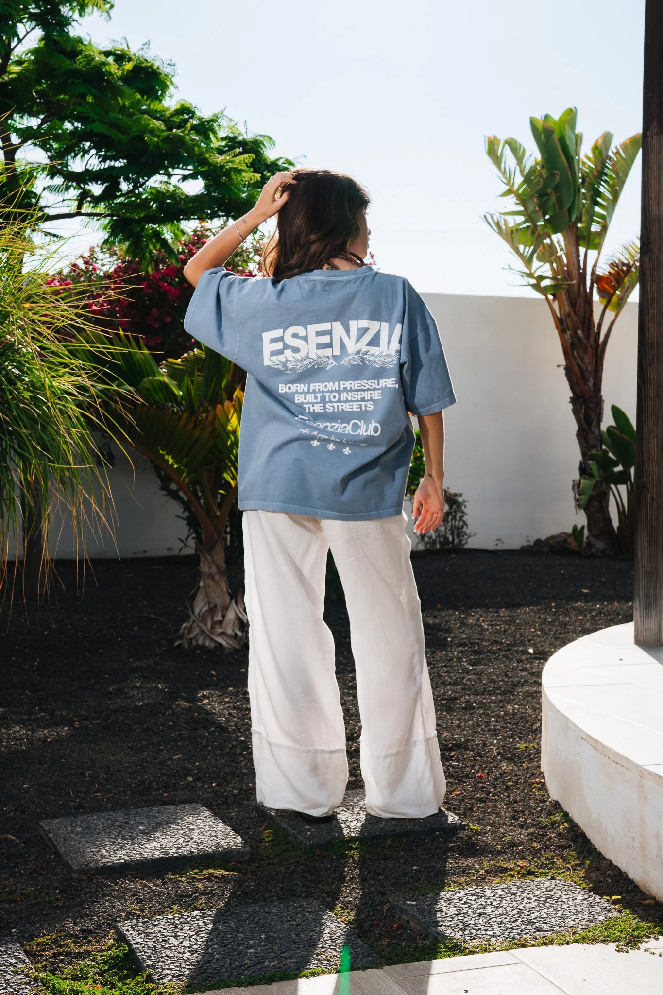 BLUE TEGUISE TEE - Image 8