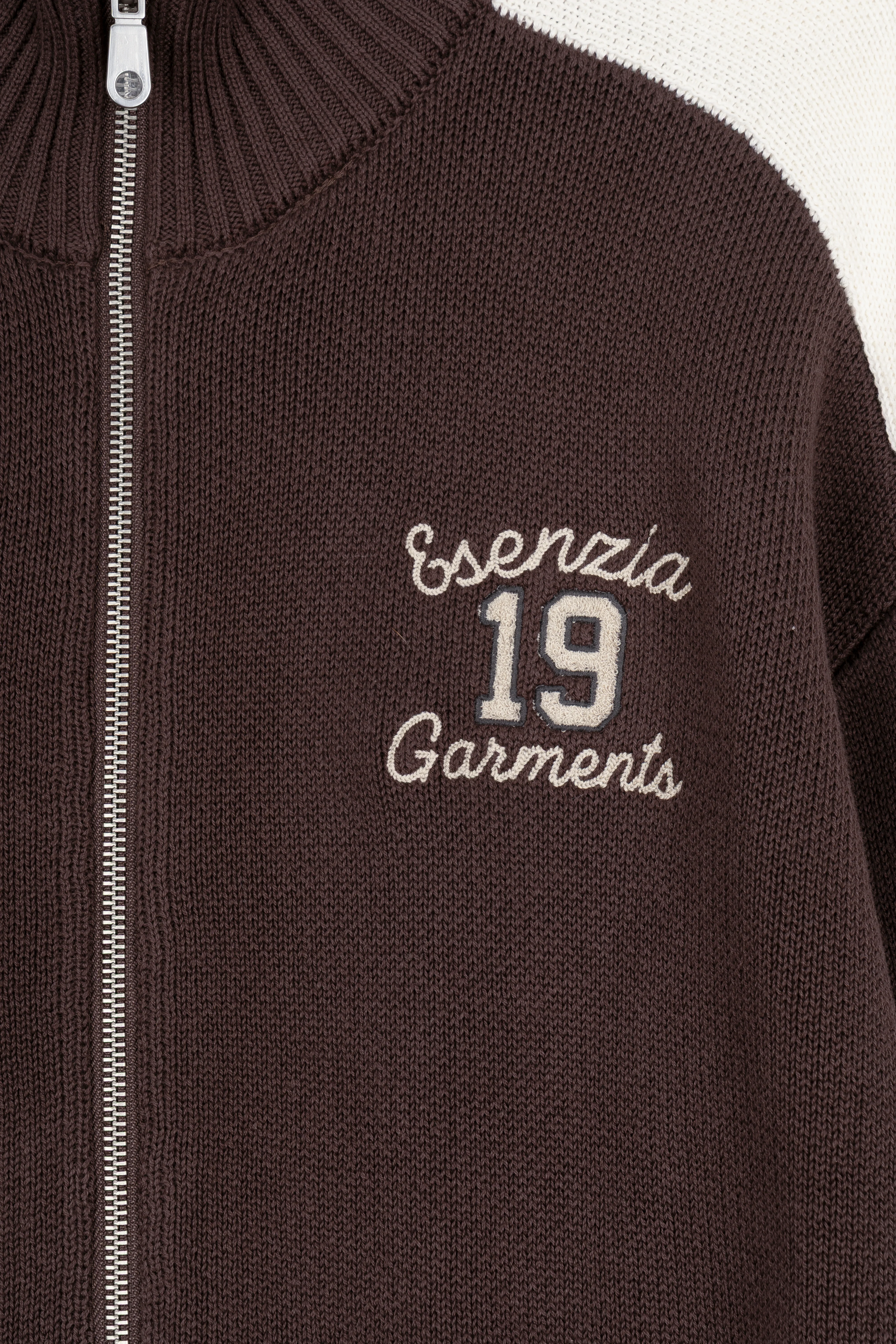 BROWN APRES KNIT ZIPPER - Image 9