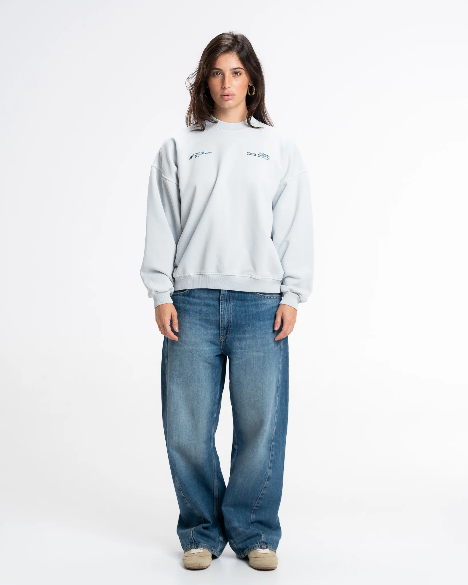 CHALK WHITE SPARK CREWNECK - Image 4