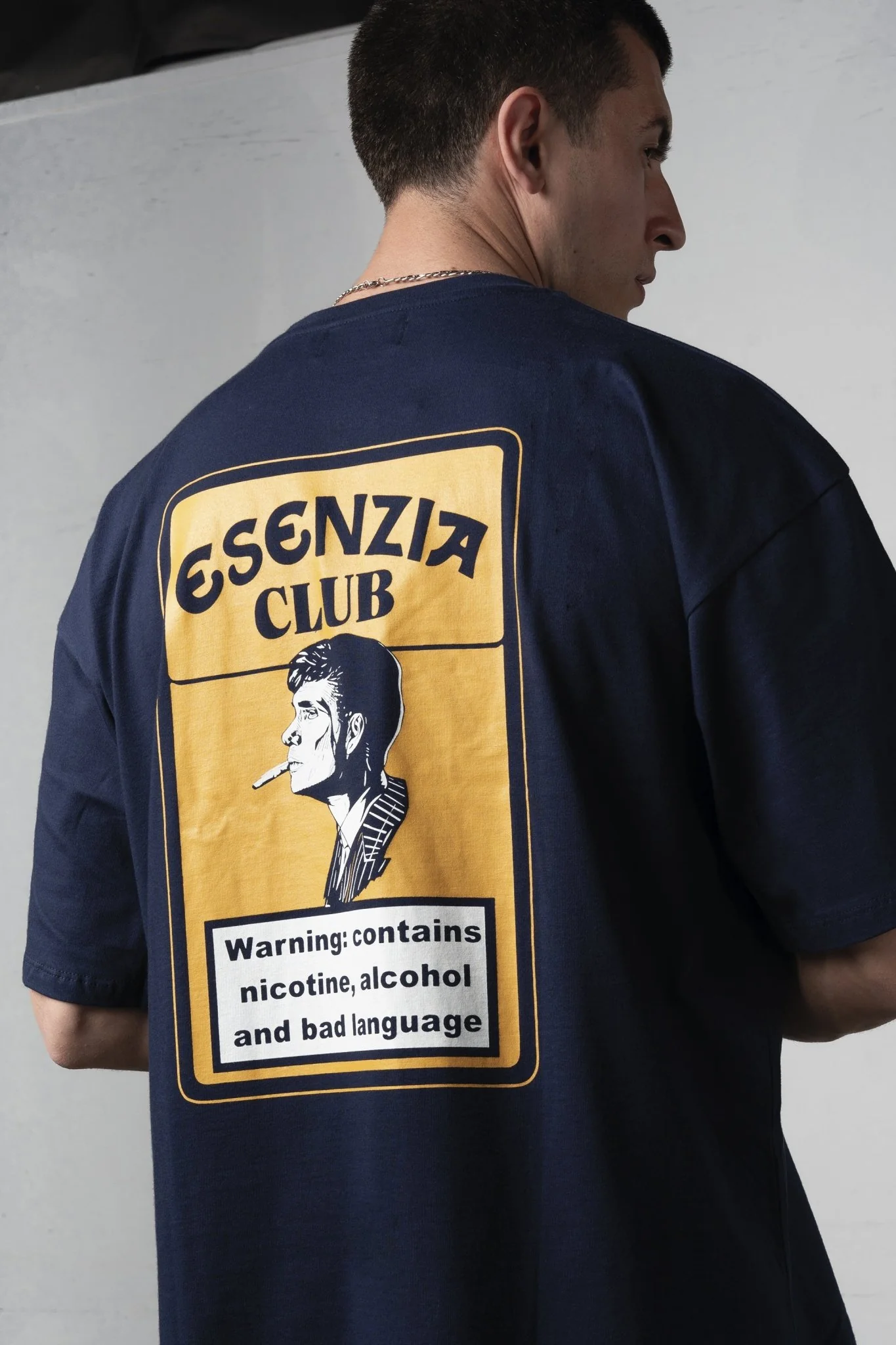 DARK BLUE CAMEL TEE - Image 6
