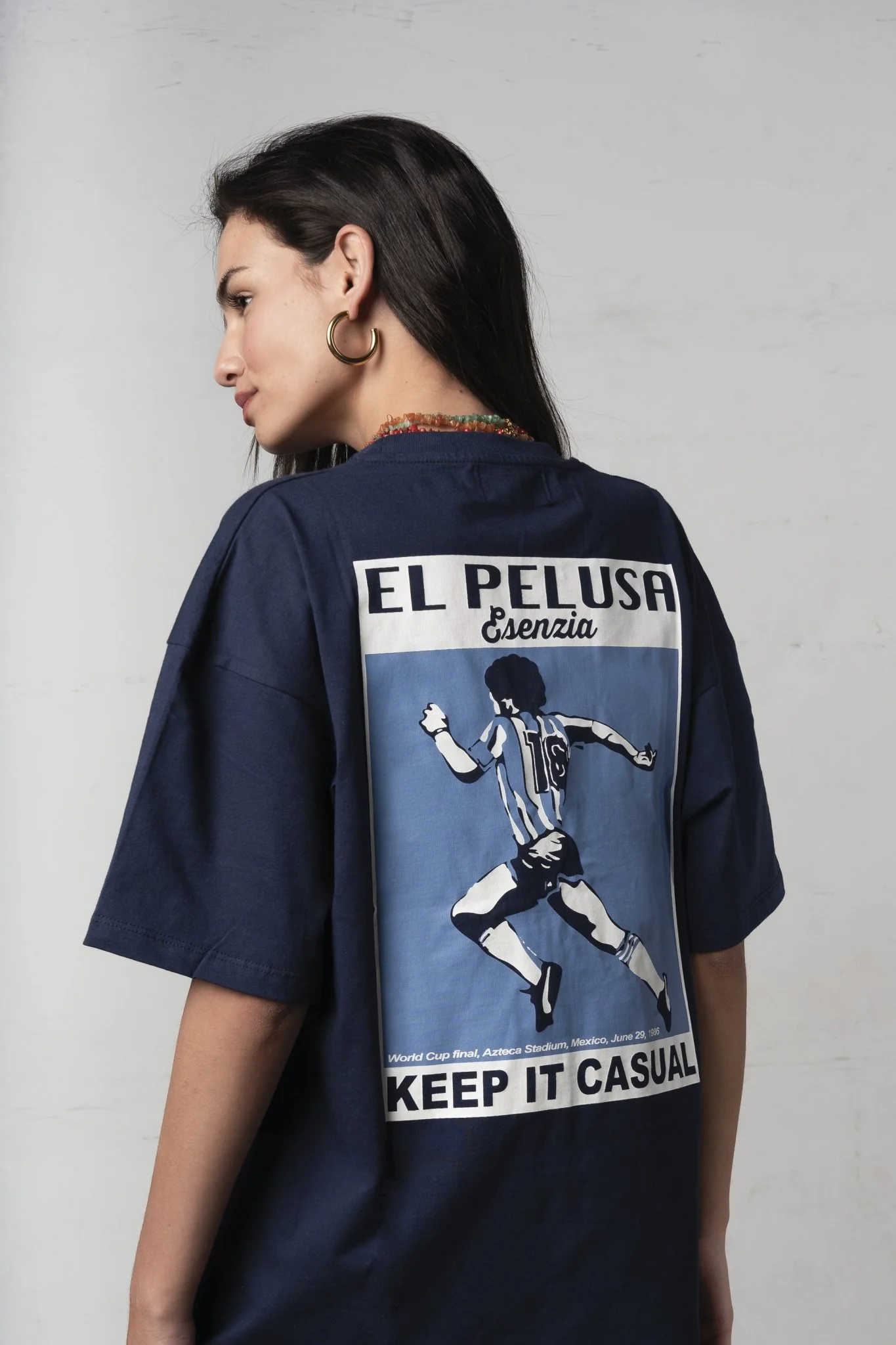 DARK BLUE D10S TEE - Image 10