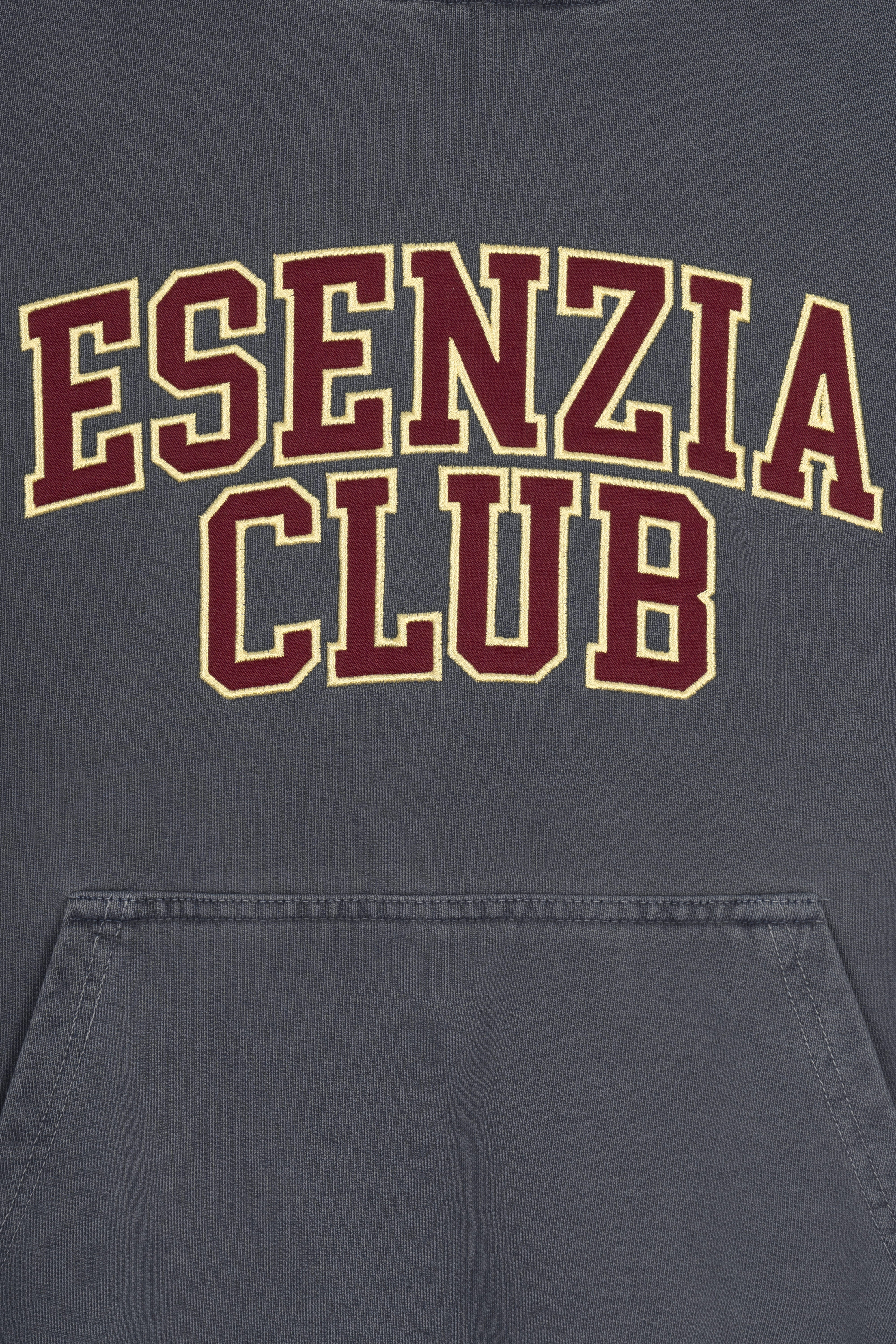 DARK BLUE UNIVERSITY HOODIE - Image 10