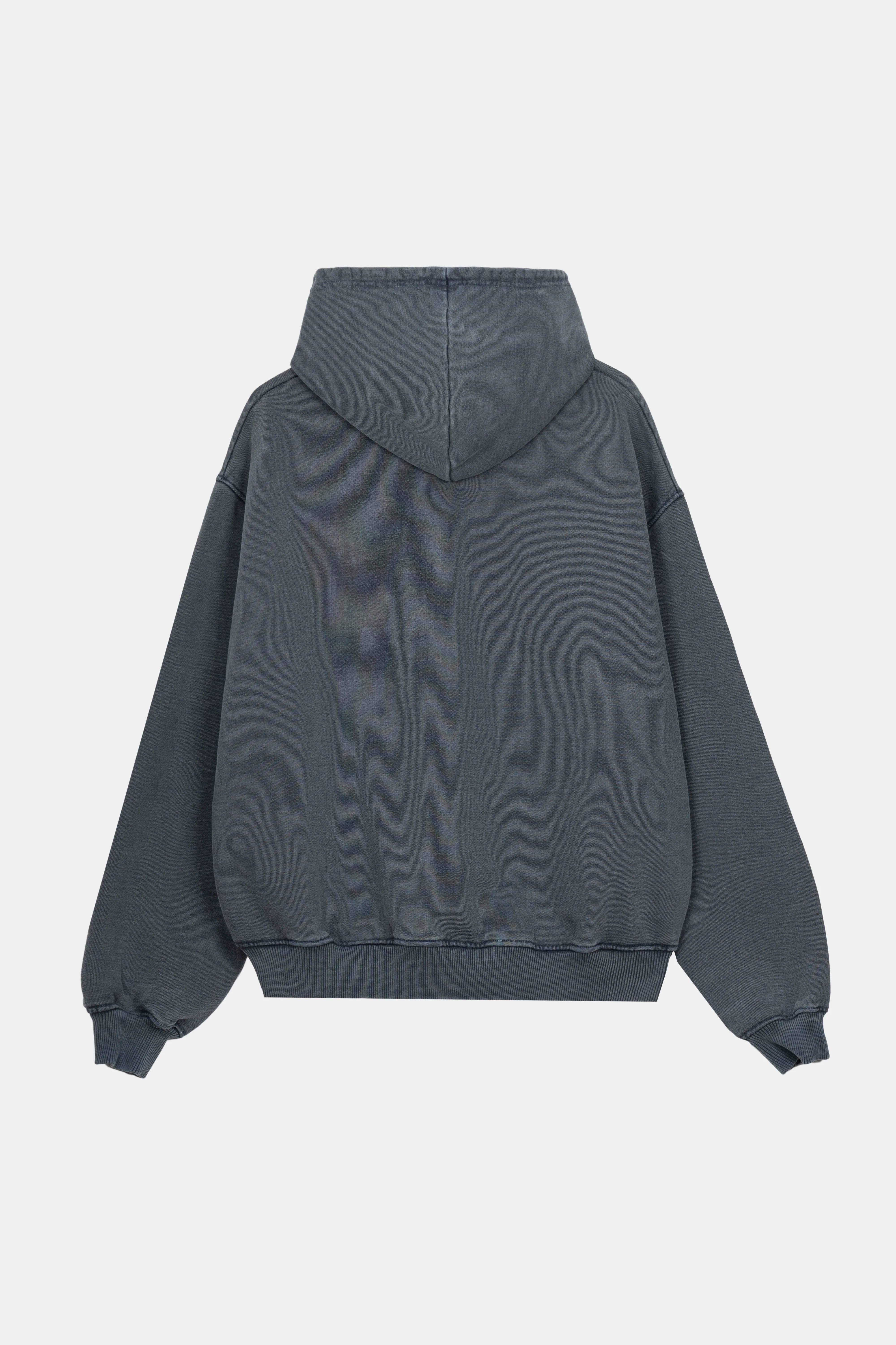 DARK BLUE UNIVERSITY HOODIE - Image 3