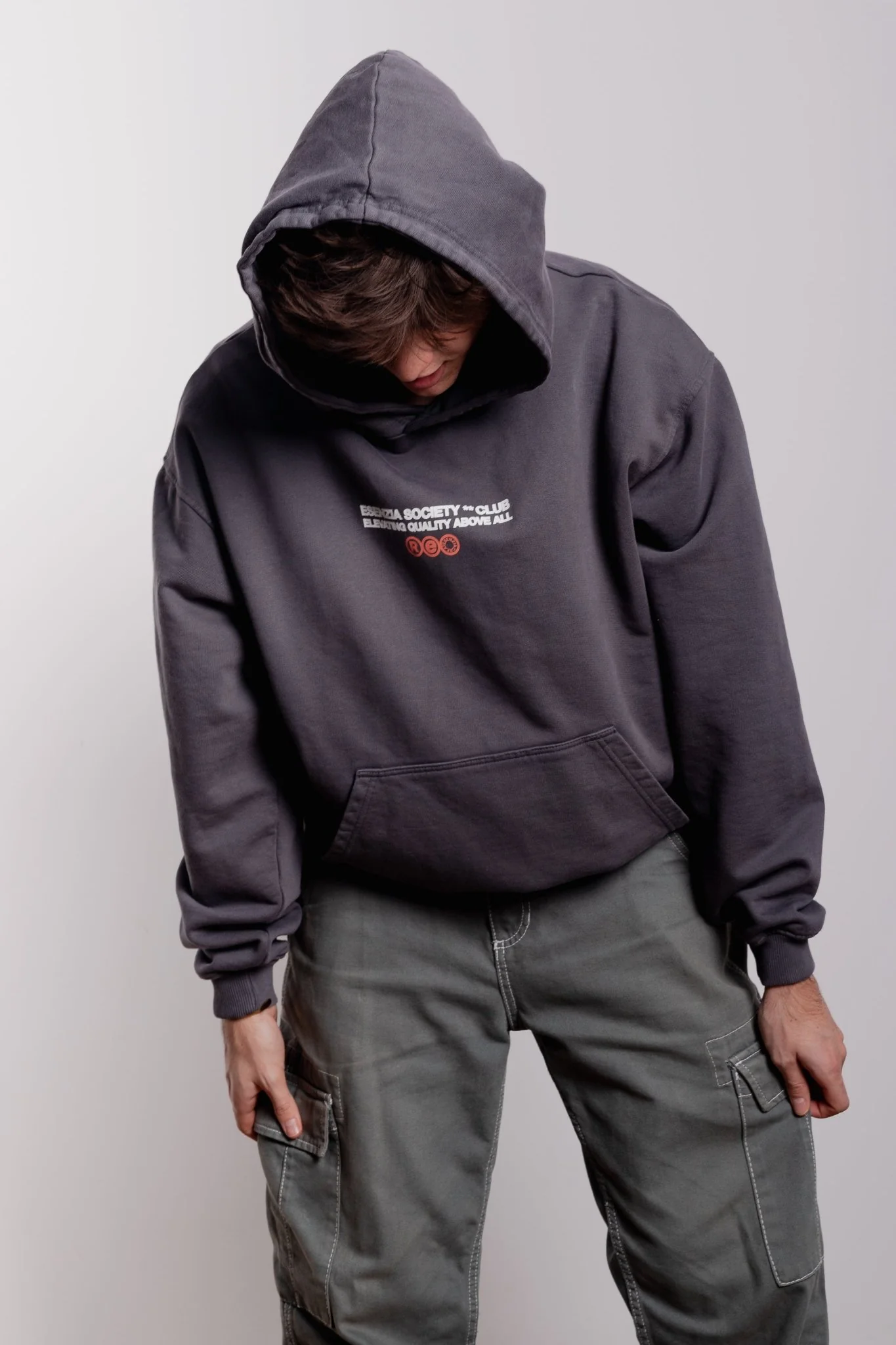 DARK GREY COSMOS HOODIE - Image 12