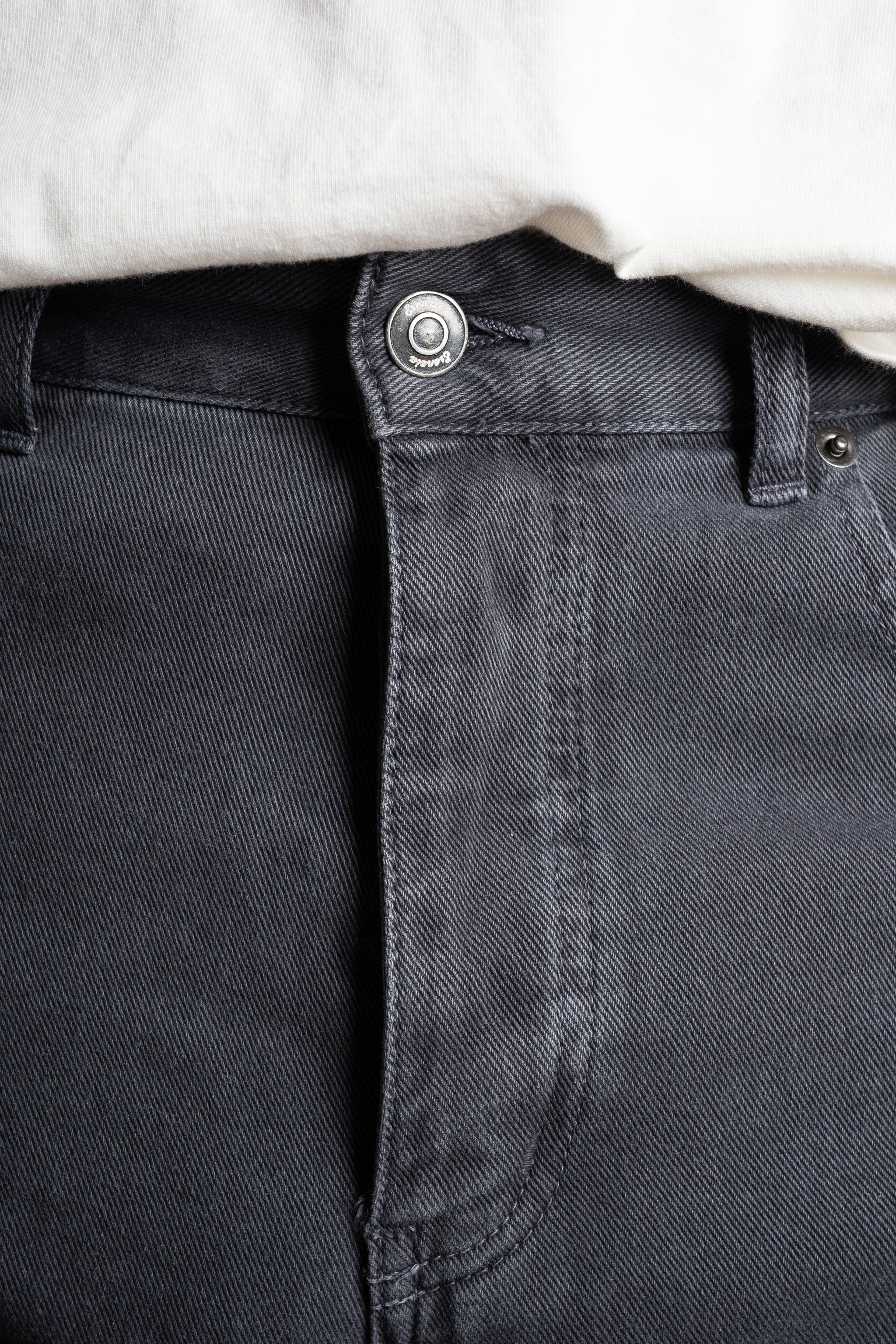 DENIM STRAIGHT PANTS NAVY - Image 8