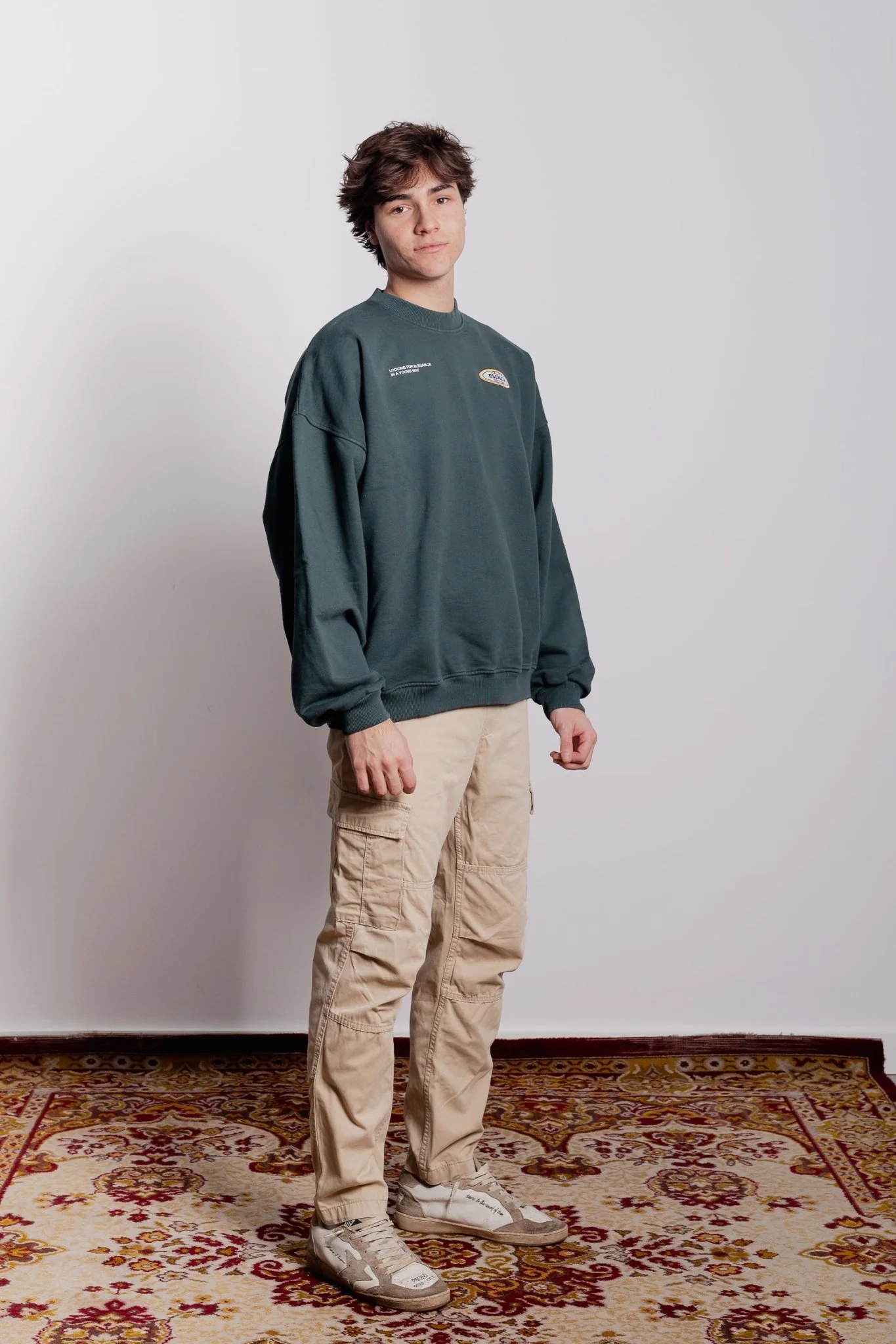 GREEN SATURNO CREWNECK - Image 3