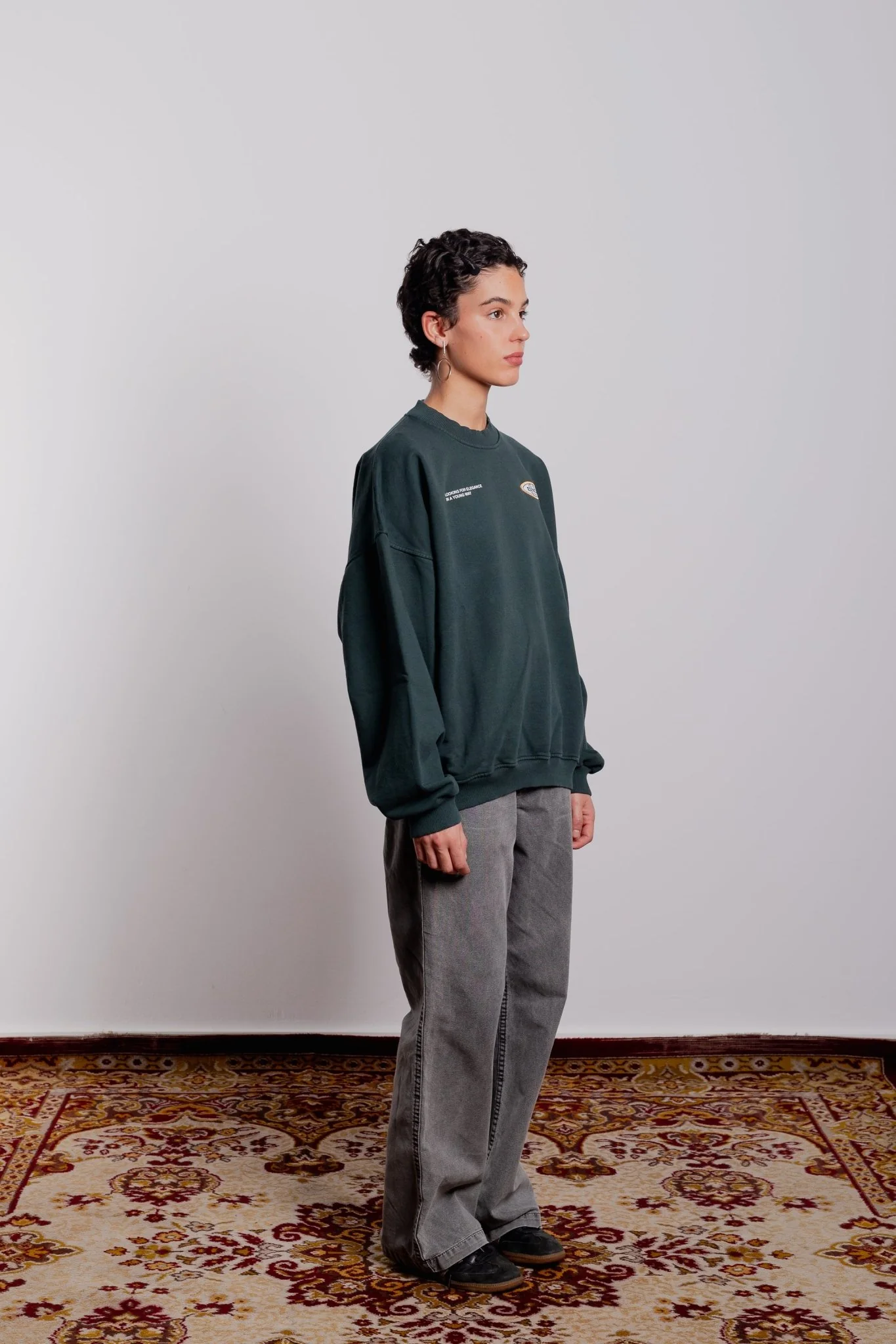 GREEN SATURNO CREWNECK - Image 7