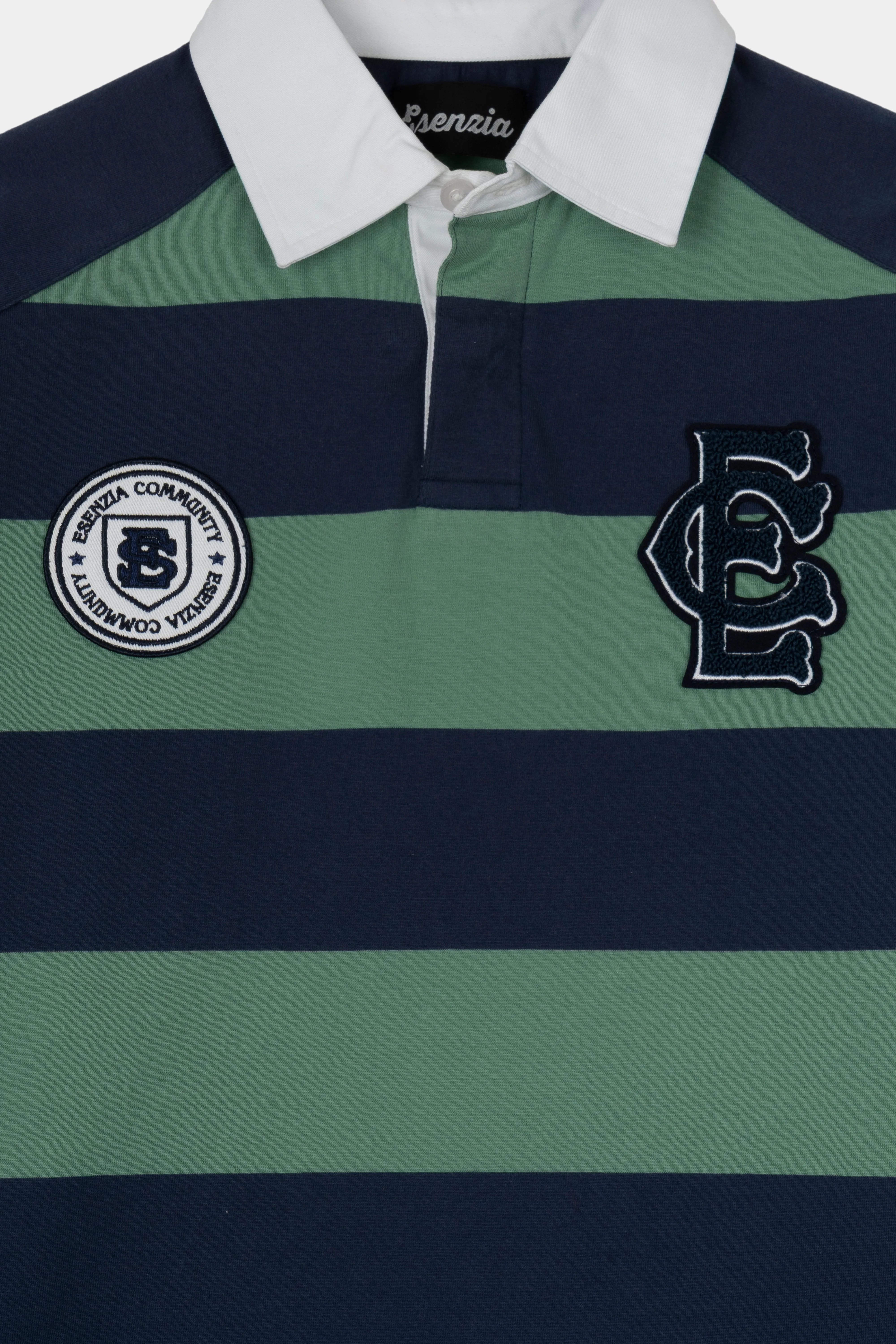 GREEN STRIPED POLO - Image 11