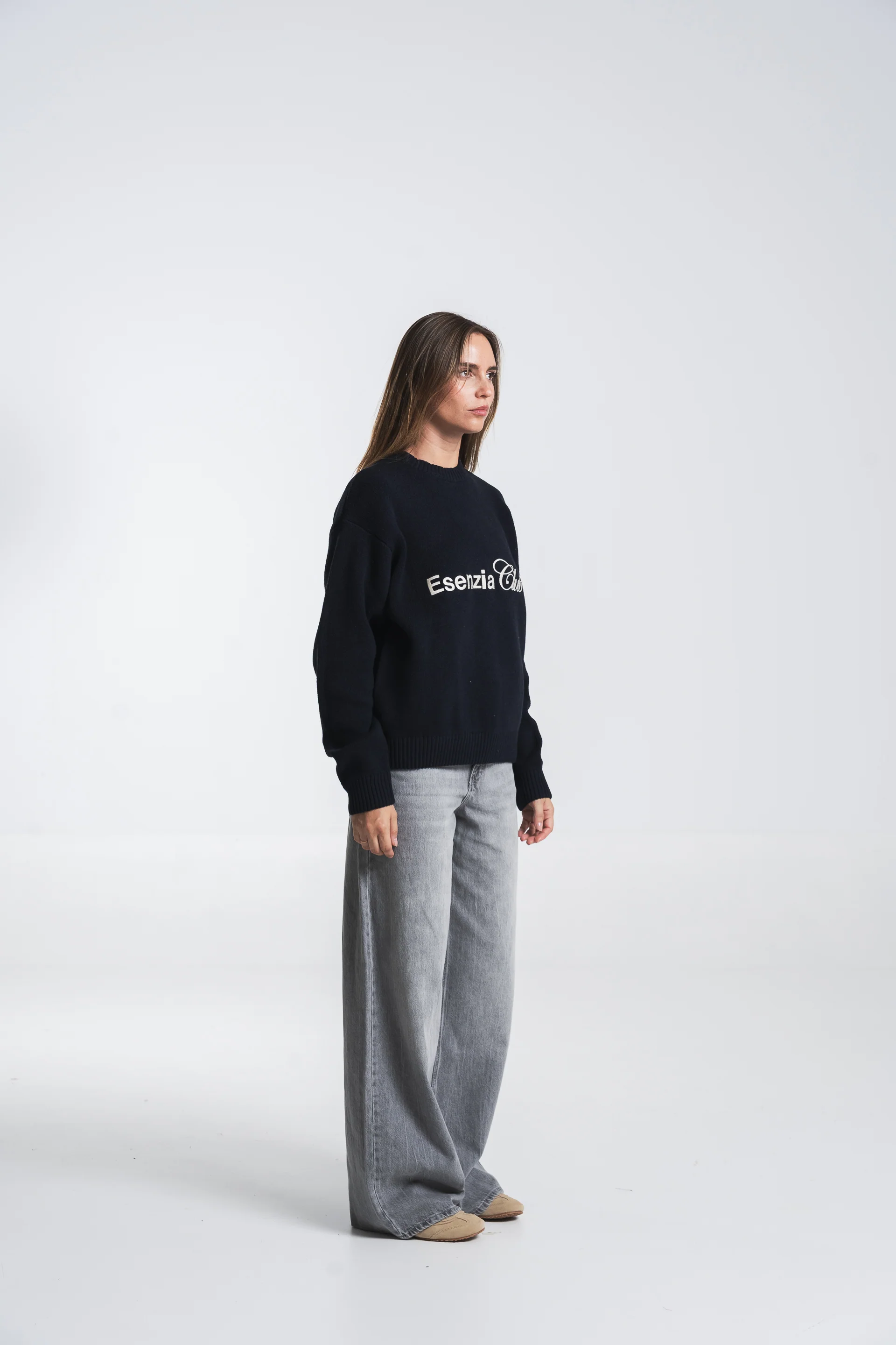 MIDNIGHT ICONIC KNIT SWEATER - Image 8
