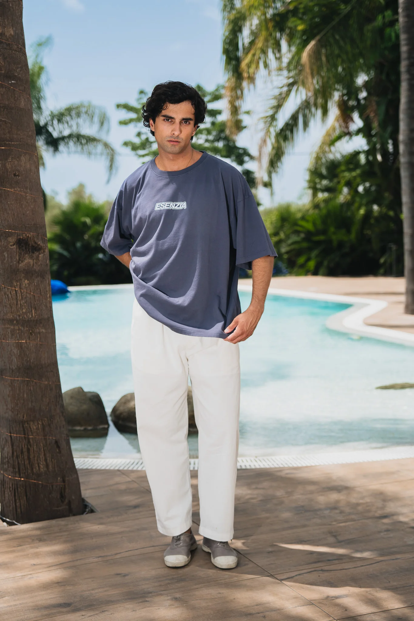 NAVY BEYOND TEE - Image 6