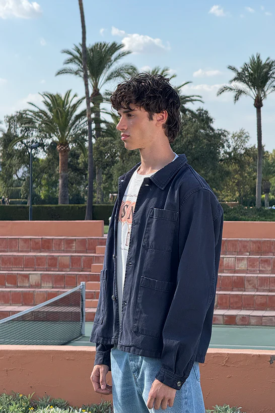 NAVY STANDARD OVERSHIRT - Image 6