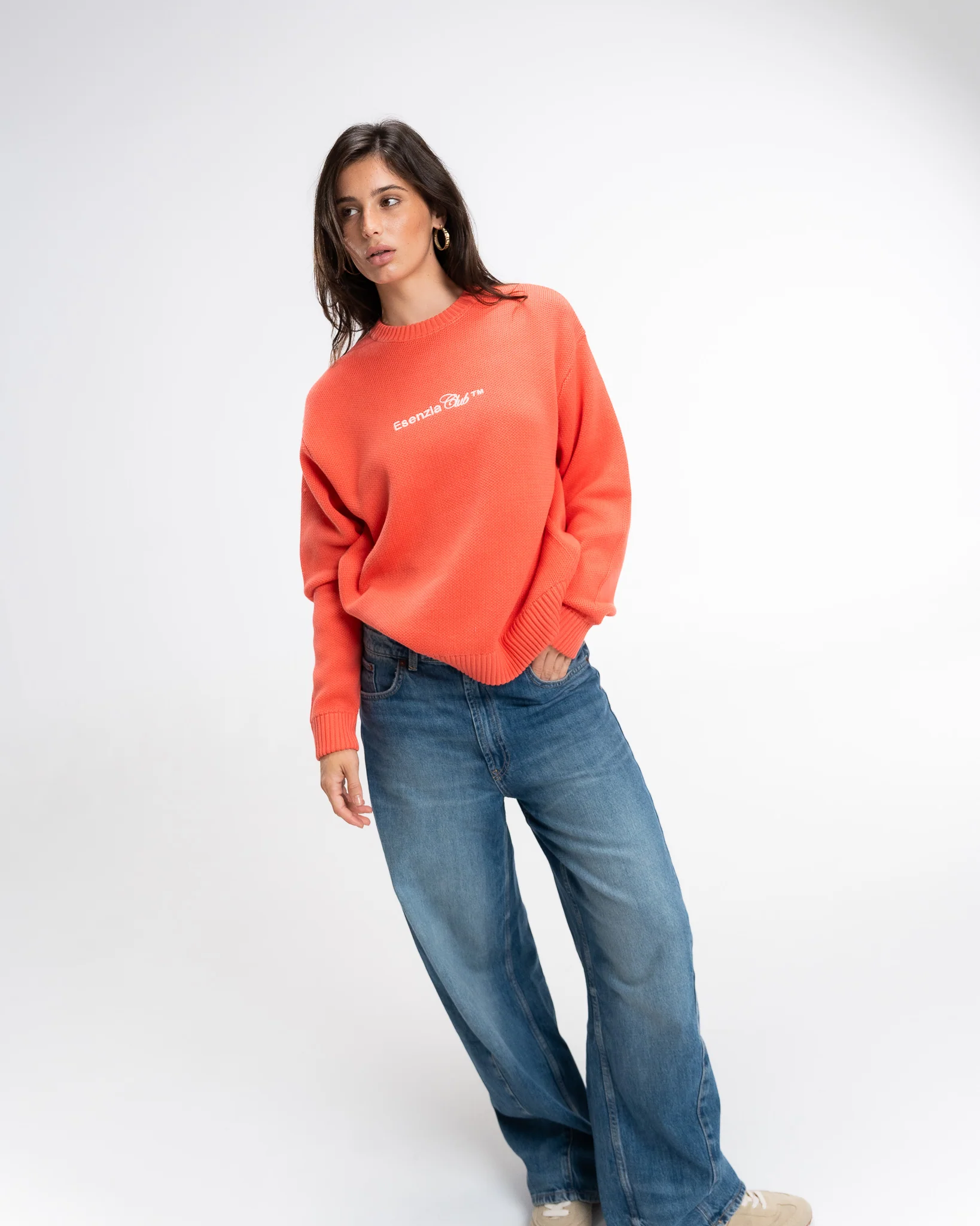 PEACH NEUTRAL KNIT SWEATER - Image 12