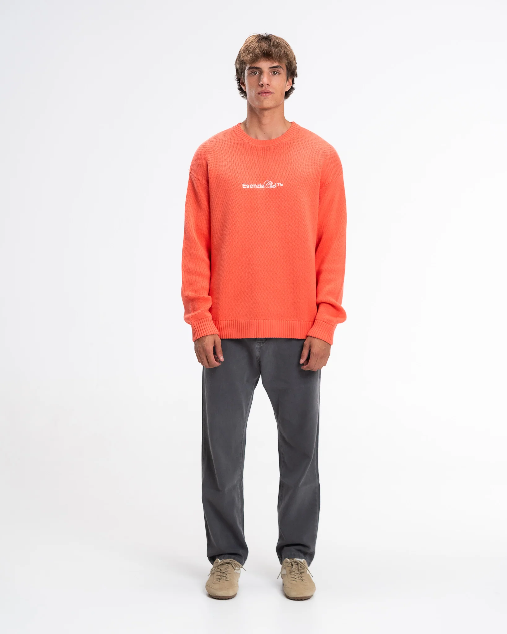 PEACH NEUTRAL KNIT SWEATER - Image 7