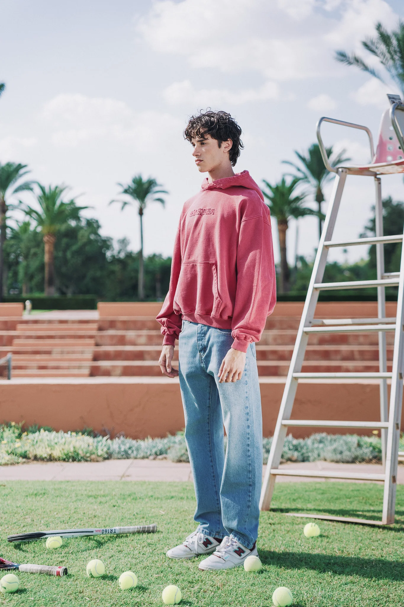 PINK BASELINE HOODIE - Image 8