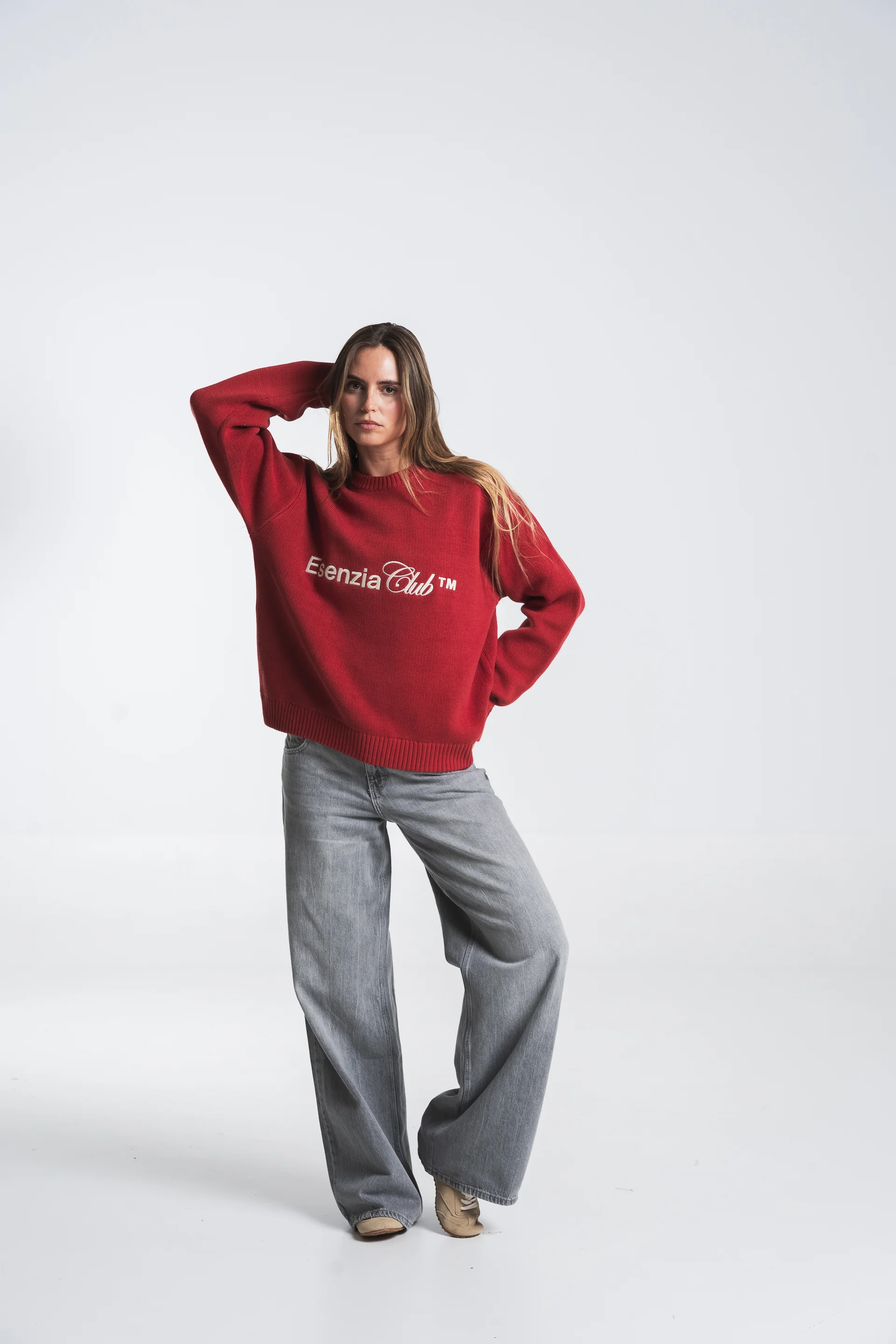 SCARLET ICONIC KNIT SWEATER - Image 7