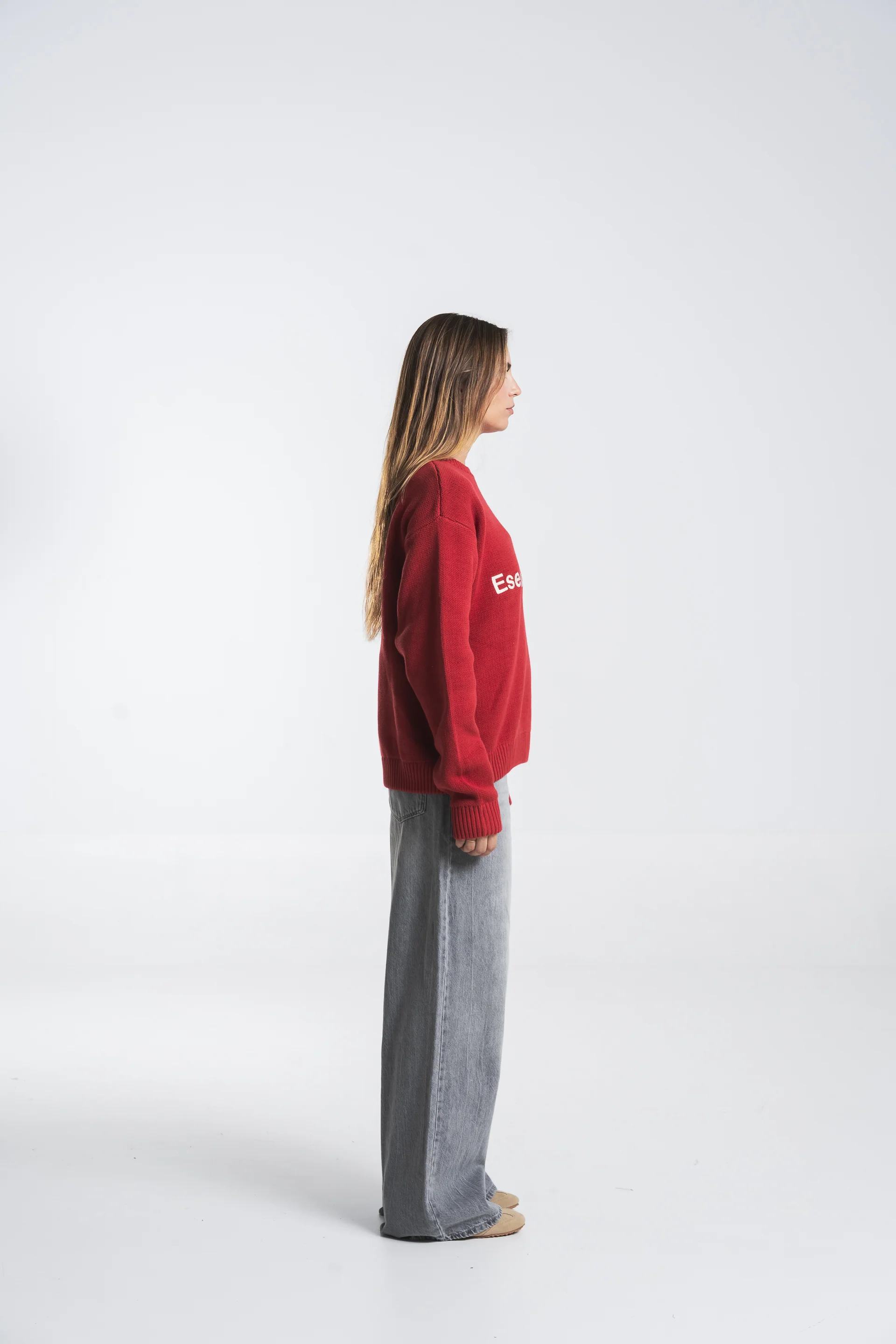 SCARLET ICONIC KNIT SWEATER - Image 9