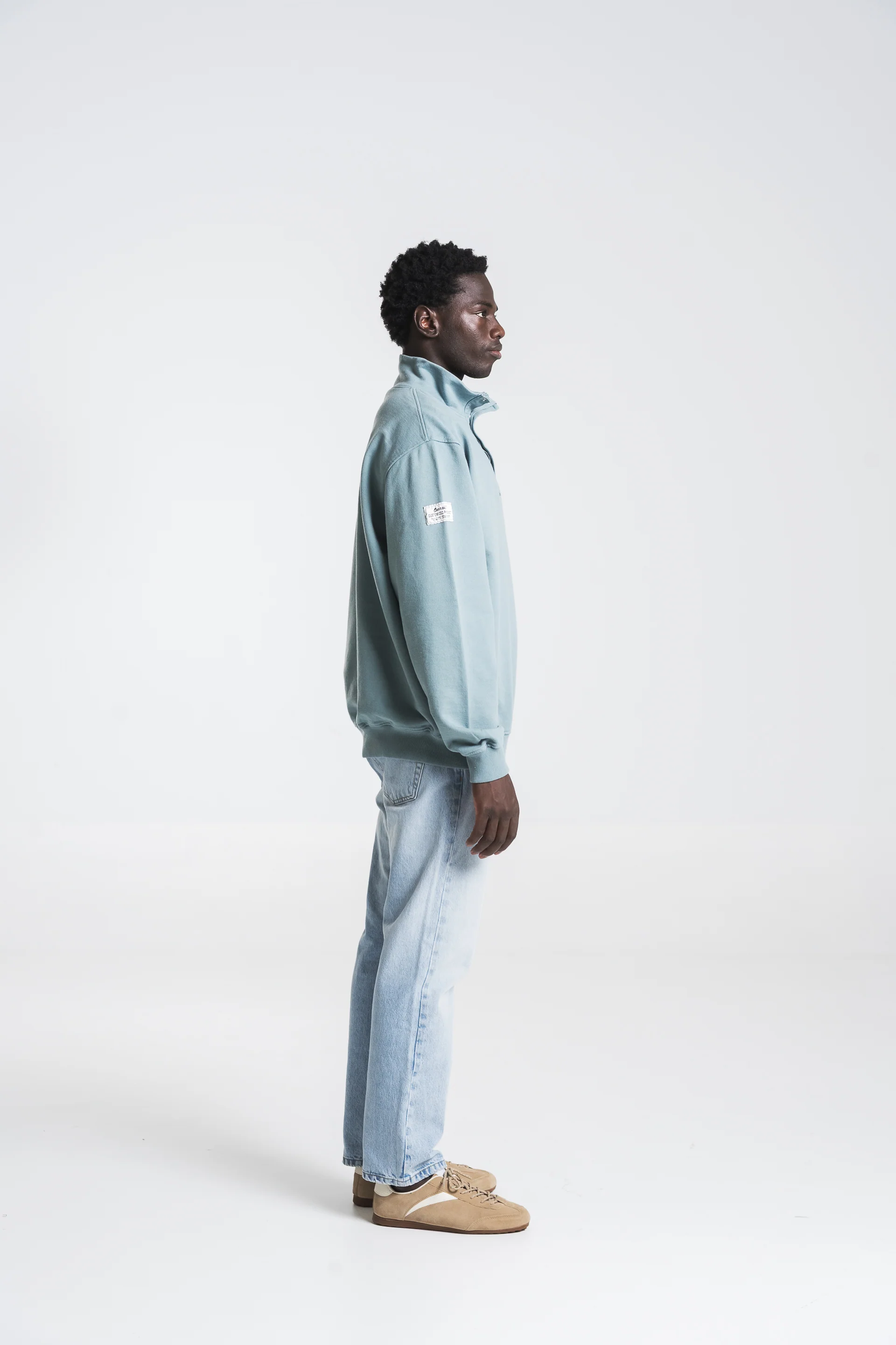 SKY BLUE CITY HALF-ZIP - Image 5