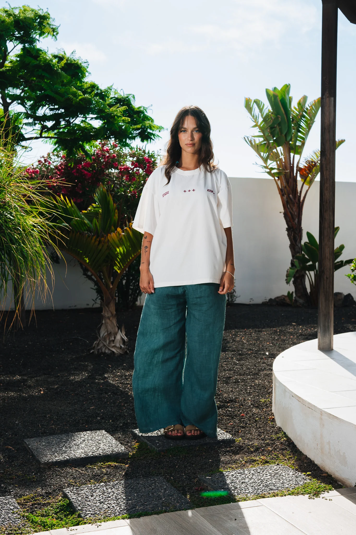 WHITE PAPAGAYO TEE - Image 5